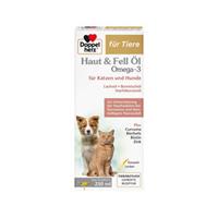 Doppelherz Huid & Vacht Olie voor Katten en Honden - 250 ml