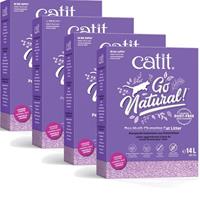 Catit Go Natural Pelletstreu Lavendel 4x14 l