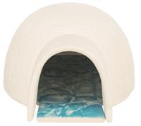 TRIXIE hamster iglo met koelplaat keramiek wit 15X13X9 CM