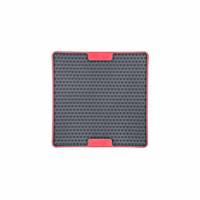 Lickimat Soother Tuff - 20 x 20 cm - Rot