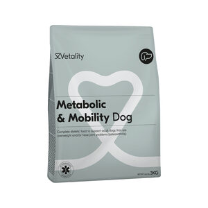 Vetality Metabolic & Mobility Dog - 3 x 3 kg