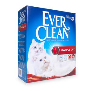 Ever Clean 10l  Multiple Cat Klonterende Kattenbakvulling Kat