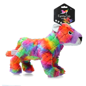 FantaZoo Rainbow Luipaard L -  37  x 23 cm
