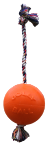 Jolly pets Ball Romp-n-Roll oranje 10 cm