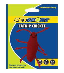 PetSport Catnip Cricket Rood