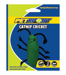 PetSport Catnip Cricket Groen