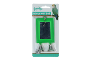 Pawise Bird mirror with bell