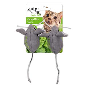 All For Paws Green Rush - Catnip Mice