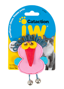 JW Cataction Raven Toy 12 cm x 7 cm