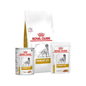 Royal Canin Urinary S/O Hund Sparpaket - 7,5 kg + 12 x 100 g Frischebeutel