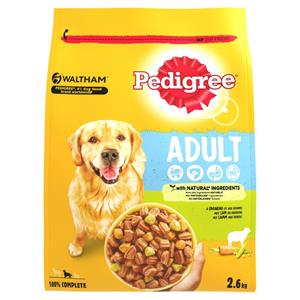 Pedigree Adult - Hondenvoer - Lam - Groente - 2,6 kg
