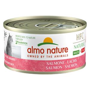 Almo Nature HFC Natural Made in Italy 6 x 70g - Zalm