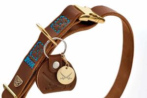 hunter Hondenhalsband Sansibar Cognac