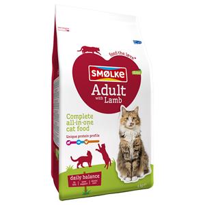 Smolke Smølke Katzenfutter Adult mit Lamm - 4 kg