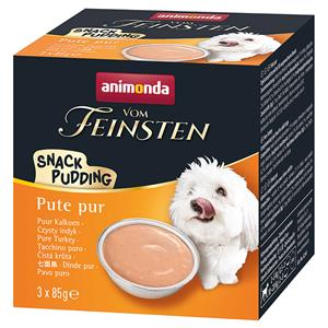 Animonda Vom Feinsten 5 + 1 gratis! 6 x 85 g  Adult Snack-Pudding - Kalkoen