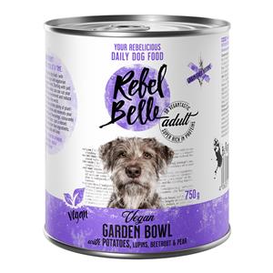 Rebel Belle Adult Vegan Garden Bowl - vegan Hondenvoer 6 x 750 g