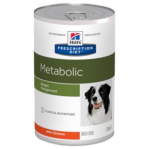 Hill's Prescription Diet Canine Metabolic Hondenvoer met Kip - 12 x 370 g
