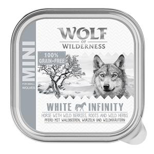 6x150g Adult White Infinity Paard Wolf of Wilderness Hondenvoer nat