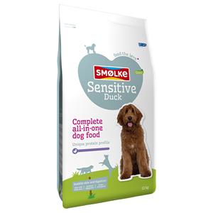 Smolke 12kg Smølke Sensitive Eend Hondenvoer