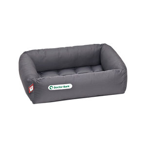 Doctor Bark Dog Bed - S - Grau