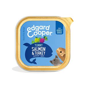 Edgard&Cooper Kuipje Salmon Turkey Adult - Hondenvoer - Zalm Kalkoen 300 g