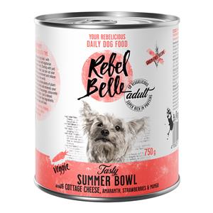 Rebel Belle Adult Tasty Summer Bowl – vegetarisch Hondenvoer 6 x 750 g