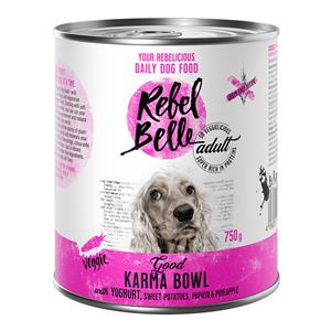Rebel Belle Adult Good Karma Bowl – vegetarisch Hondenvoer 6 x 750 g