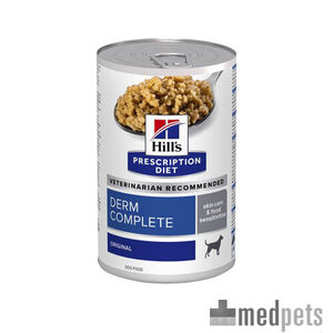 Hill's Derm Complete Natvoer - Prescription Diet - Canine - 24x370 g