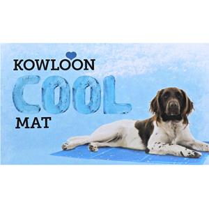 Kowloon Verkoelende huisdieren gelmat / koelmat - Cooling mat voor middel honden en/of katten - 90 x 50 cm