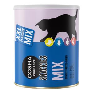 Cosma Snackies XXL gevriesdroogde Kattensnacks Maxi Tube - Mix 160g (4 soorten)