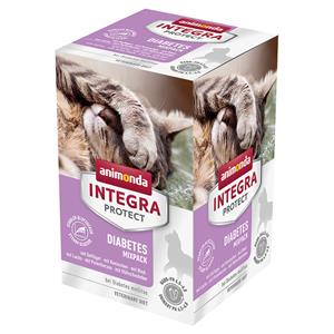 Animonda Integra Protect Adult Diabetes Schaaltje 6 x 100 g Kattenvoer - Mix