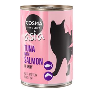 Voordeelpakket Cosma Asia in Jelly 12 x 400 g - Mix 2 (5 Soorten)
