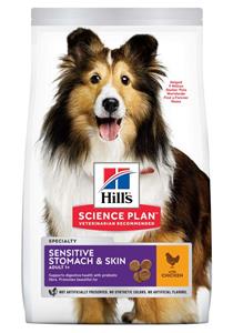 Hill's Science Plan Hondenvoer Adult Sensitive Stomach - Skin Medium Kip 2,5 kg