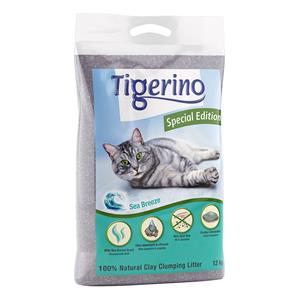 12kg Tigerino Premium Kattenbakvulling Zeebries Kat