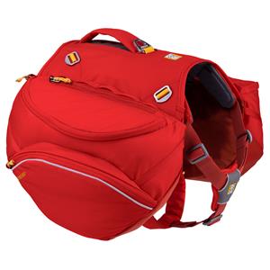 Ruffwear Hundepacktasche Palisades™ Pack rot, Bauchumfang: ca. 56 - 69 cm