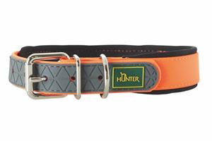 Hundehalsband Hunter Convenience Comfort Orange (22-30 Cm)