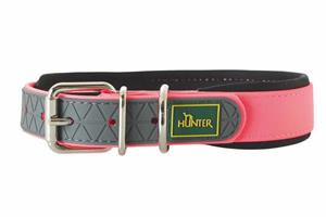 Hundehalsband Hunter Convenience Comfort Rosa (22-30 Cm)