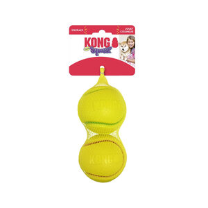 Kong Squeezz Tennis Assorted - Medium