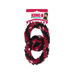 Kong Signature Rope Double Ring Tug - 23 cm