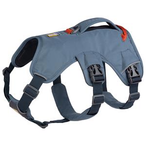 Ruffwear Hundegeschirr Web Master™ Harness grau, Brustumfang: ca. 33 - 43 cm