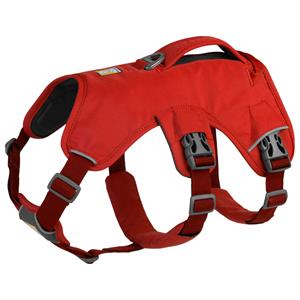 Ruffwear Hundegeschirr Web Master™ Harness rot, Brustumfang: ca. 33 - 43 cm