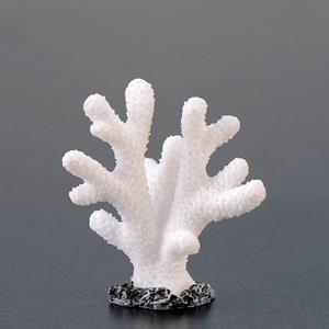 huismerk 10 stks Simulatiehars Coral Aquarium Aquarium Kleine Ornamenten Kleur: No. 3 White