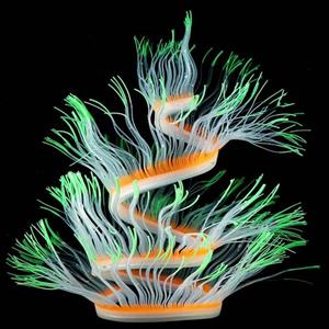 huismerk Aquarium Fish Tank Landscape Decoratie Silicagel Simulatie Software Coral Fluorescente Anemone Grootte: 75cm