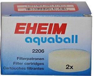 EHEIM filter cartridge (2 pcs.) for aquaball 60-180 (2402/03) biopower (2411/12/13)