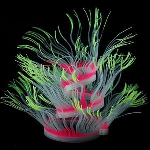 huismerk Aquarium Fish Tank Landscaping Decoratie Silicagel Simulatie Software Coral Fluorescerende Anemoon Grootte: 75cm