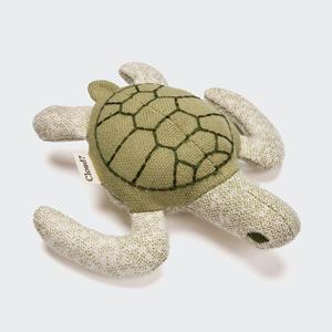 Cloud7 Hundespielzeug Schildkröte Enna grün, Breite: ca. 20 cm, Länge: ca. 20 cm, Höhe: ca. 6,5 cm