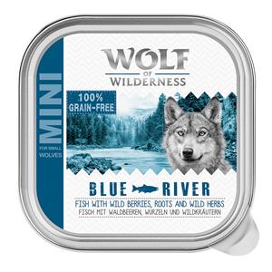 Wolf of Wilderness 6x150g Adult Blue River Vis  Hondenvoer nat