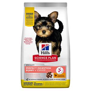Hill's Science Plan 6kg Kip & Rijst  Small & Mini Puppy Perfect Digestion Hondenvoer droog