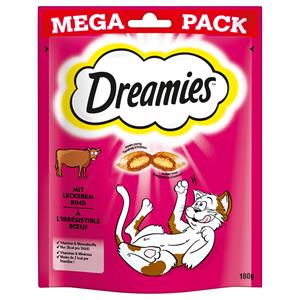 Dreamies Mega Pack 180g Rind