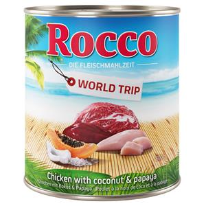 Rocco Wereldreis: Jamaica 6 x 800 g - Kip met Kokos & Papaya